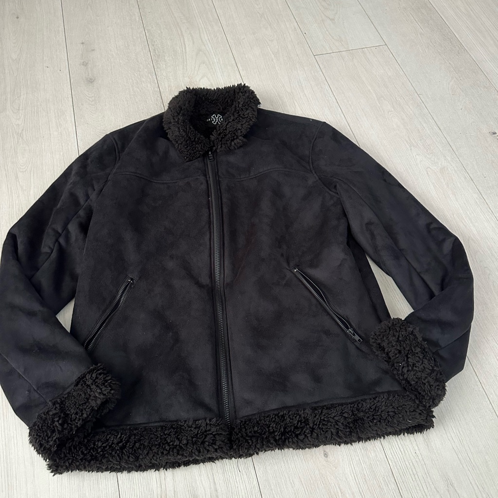 Nwot Jaywalker Sherpa Linning Black Jacket